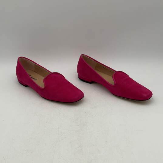 Jon Josef Womens Pink Square Toe Slip On Ballet Flats Size 7 image number 2