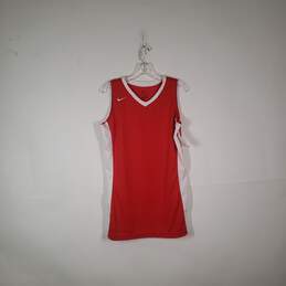 Womens Dri-Fit V-Neck Sleeveless Pullover Activewear Tank Top Size Large