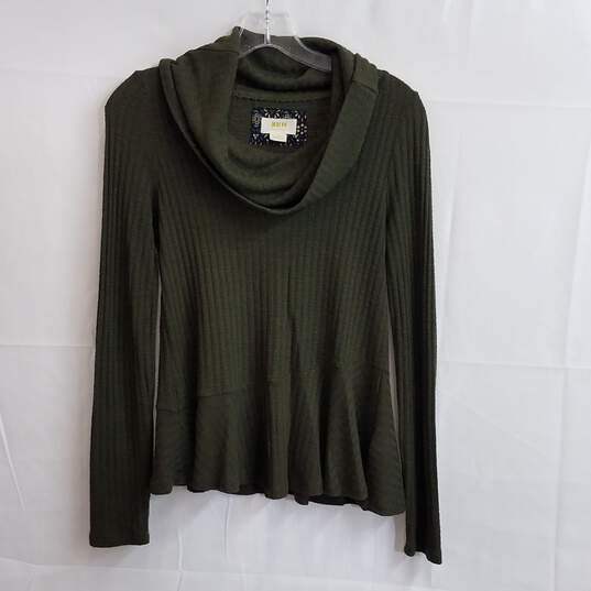 Maeve Anthropologie Long Sleeve Cowl Neck Women's Size XS image number 1