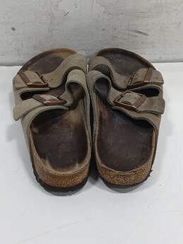Birkenstock Gray Suede Sandals alternative image