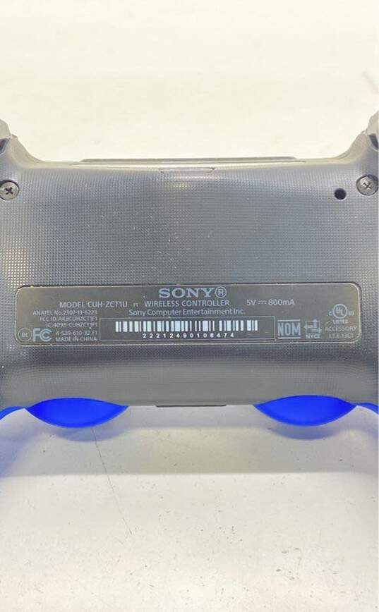 Sony Playstation 4 controller - Black & Blue image number 2