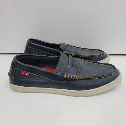 Levi's Comfort Slip-On Navy Casual Shoes Size 10 image number 3