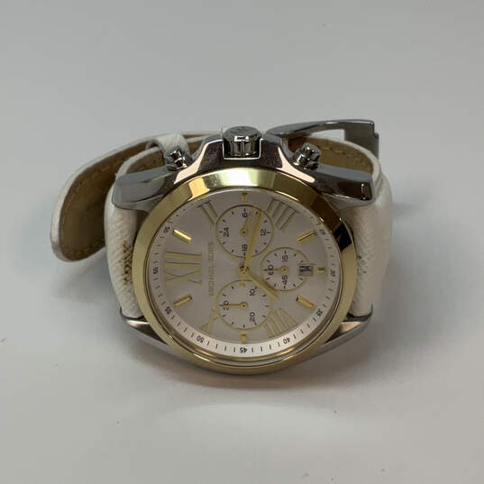 Designer Michael Kors Bradshaw MK-2282 Stainless Steel Analog Wristwatch image number 3