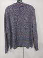 Pendleton Purple Pattern Zip Up Cardigan Style Sweater Size XL image number 4