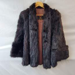 Hudson's Bay Company Vintage Dark Brown Mink Fur Coat