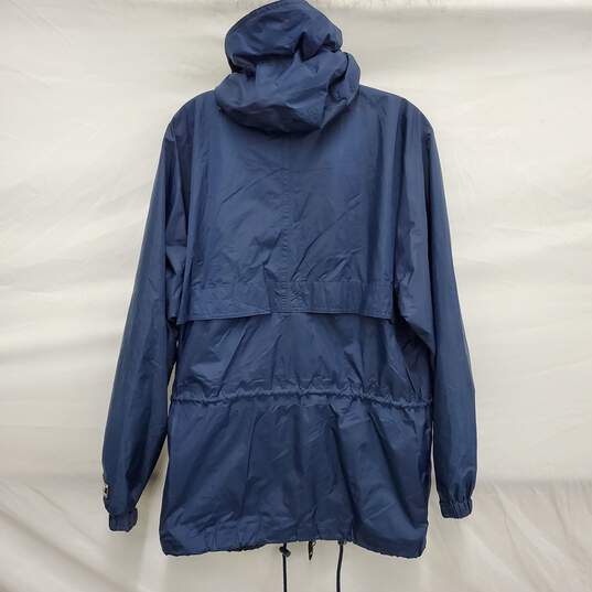 Helly Hansen WM's Packable 100% Nylon Blue Lightweight Hooded Parka Size XS image number 2