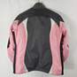 Bilt Women Pink Black Padded Motorcycle Jacket sz XL-W image number 2