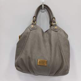 Marc Jacobs Francesca Gray Leather Shoulder Bag alternative image