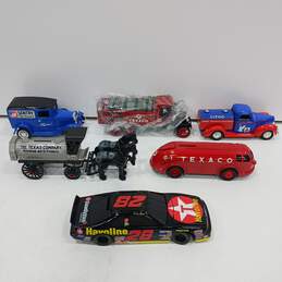6pc Die Cast Metal Oil & Gas Model Cars and Coin Bank Bundle alternative image