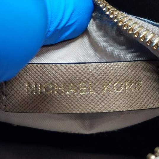 Michael Kors Mercer Black Leather Satchel image number 4