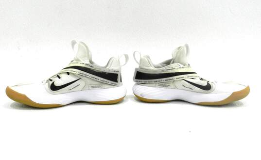 Nike React Hyperset White Black Gum Women's Shoe Size 13 image number 6