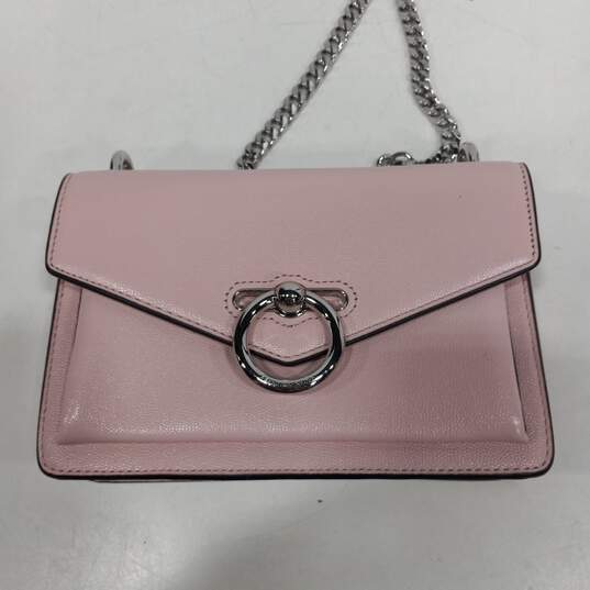 Rebecca Minkoff Shell Pink Leather Shoulder Bag image number 3