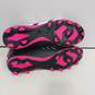 Adidas Predator Woman's Pink and Black Cleats Size 9 image number 6