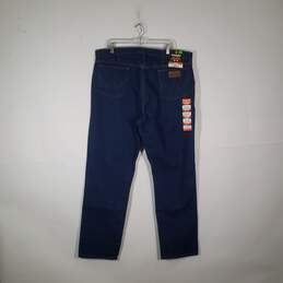 NWT Mens Medium Wash Flame Resistant Denim Straight Leg Jeans Size 40X34 alternative image