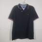 Mens Regular Fit Collared Short Sleeve Golf Polo Shirt Size Large image number 1