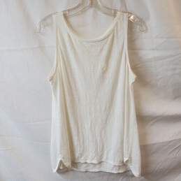 Eileen Fisher White Tank Top Size S