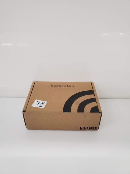 Listen LKR-11-A0 ListenTALK Receiver Pro One-Way Group Conversation Device Untested image number 3