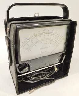 Vintage Simpson Model 389 Therm-O-Meter W/ Case & Manual alternative image