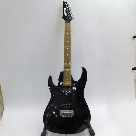 Ibanez Gio Brand Black 6-String Left-Handed Electric Guitar W/ Soft Gig Bag image number 2