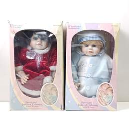 Pair of Innocent And Sweet Collections Dolls