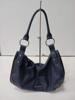 Nine West Blue Leather Hobo Bag