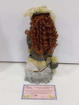 Cathay Collection Porcelain Victorian Girl Doll IOB alternative image