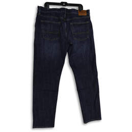 Mens Blue Denim Medium Wash 5-Pocket Design Straight Jeans Size 38X32 alternative image