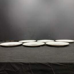 Bundle of 6 White Royal Jackson Plates