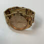 Designer Michael Kors Gold-Tone Dial Stainless Steel Analog Wristwatch image number 2