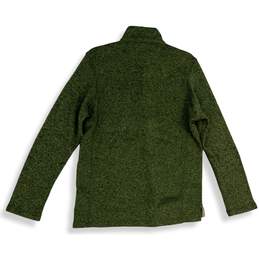 Woolrich Mens Green Mock Neck 1/4 Zip Long Sleeve Pullover Sweater Size M alternative image