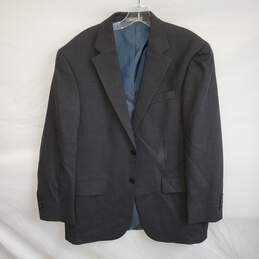 Oscar De La Renta Profile Wool Blazer Jacket Size 40Sx32W