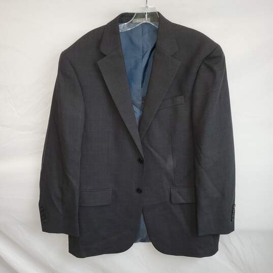 Oscar De La Renta Profile Wool Blazer Jacket Size 40Sx32W image number 1