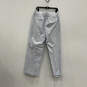 NWT Mens Blue White Striped Notch Lapel Three-Piece Suit Set Size 41R 33R image number 4