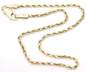 14k Yellow Gold Twisted Rope Chain Bracelet 1.8g image number 5