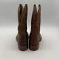 Double H Boots Mens Brown Mid-Calf Pull-On Cowboy Western Boots Size 11 image number 5