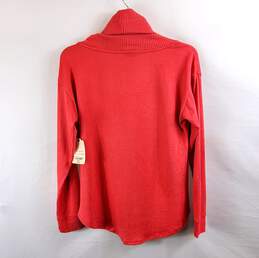 St. John's Bay Women's Red Long Sleeve S alternative image