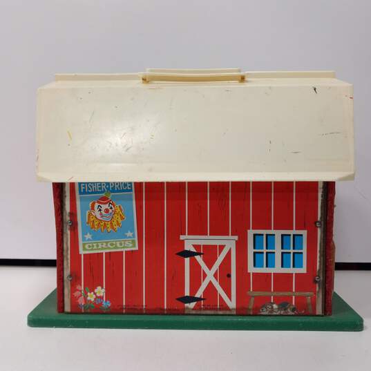 Vintage (1967) Fisher Price Play Family Farm Playset image number 5