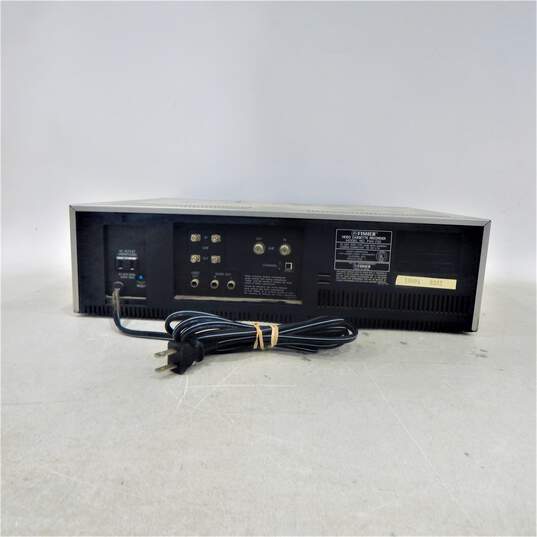 VNTG Fisher Brand FVH-730 Model Video Cassette Recorder (VCR) w/ Power Cable image number 2