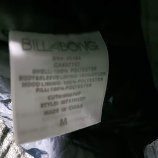 Billa Bong Men's Gray Plaid Winter Jacket Size M image number 4