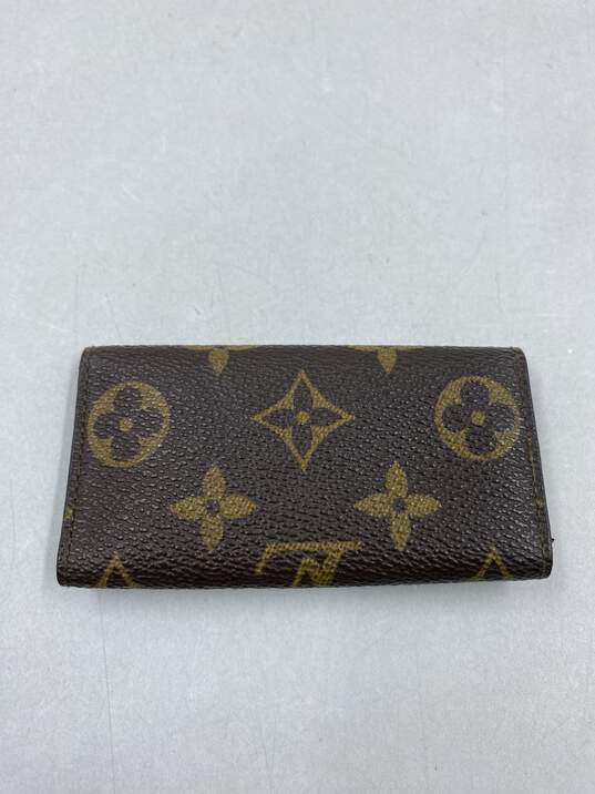 Authentic Louis Vuitton LV Brown Key Holder image number 2