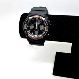 Designer Casio G-Shock 5445 GAS-100 Rubber Strap Round Digital Wristwatch