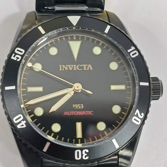Men's Black Invicta Watch In Box New w/ Tag image number 4
