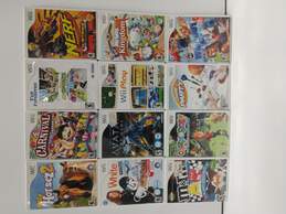 Bundle of 12 Assorted Wii Video Games