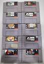 20 Count of Super Nintendo SNES Cartridge Bundle image number 3