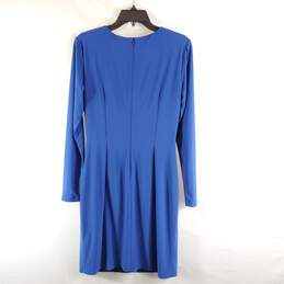 Vince Camuto Women Blue Dress Sz 12 alternative image