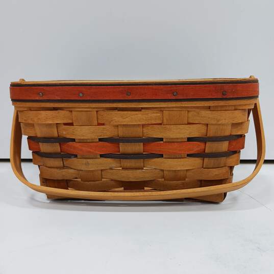 Vintage Longaberger Woven Basket image number 2