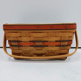 Vintage Longaberger Woven Basket alternative image
