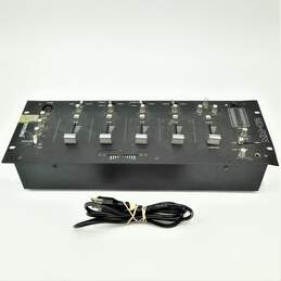 Gemini Brand MM-02 Model 4-Channel Rackmount DJ Mixer w/ Power Cable