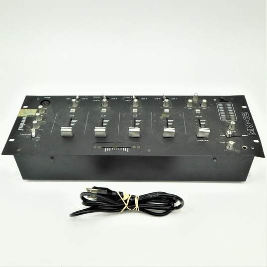 Gemini Brand MM-02 Model 4-Channel Rackmount DJ Mixer w/ Power Cable image number 1