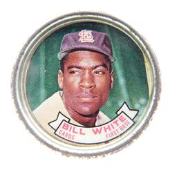 1964 Bill White Topps Coins #78 St Louis Cardinals
